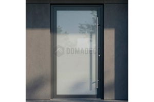 Anthracite Frosted Glass Door