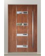 LIM 09E - aluminium single modern entry door
