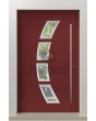 LIM 21A - aluminium front door with glass