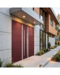 LIM 41 double -  aluminum double front door with strip