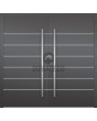 LIM AP04 double - aluminum hinged double front door with stripes