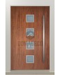 LIM AP08 - aluminium glass front door