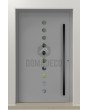 LIM Arlekin - aluminium front entrance door