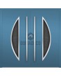 LIM Bow double - double external front door with glass
