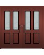 LIM C12 double - contemporary home aluminium double door with glass