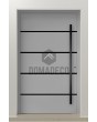 LIM C13 - aluminium house front door