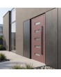 dusty rose aluminum doors