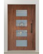 PIVOT C2 - aluminium pivot door with four glass