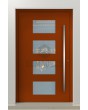 PIVOT C2 - aluminium pivot door with four glass
