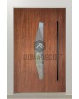 PIVOT C20 - aluminum pivot door with glass