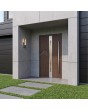 LIM C21 - aluminium front door with glass