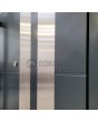 LIM C3 double -  front entrance aluminium double door