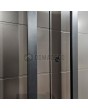 LIM C3 double -  front entrance aluminium double door