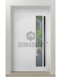 PIVOT C8 - Pivot aluminum designer door with glass