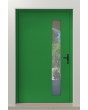 PIVOT C8 - Pivot aluminum designer door with glass