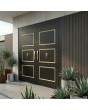 LIM CL07 double - traditional style double aluminium entry door