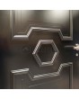 PIVOT CL12 - Classic design aluminum pivot door for home