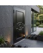 LIM CL12 - Classic design aluminum door for home