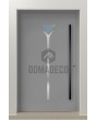 LIM Drink - aluminium glass main door