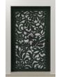 PIVOT G1 - Glass aluminum pivot door with decorative panel