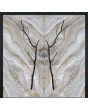 LIM Grigio double - aluminum double door covered with grigio sintered quartz