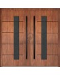 LIM Gryf-C double - aluminum double entry door with glass