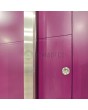 LIM Integra double - solid double aluminium door with ribs