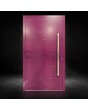 purple aluminium main entrance door
