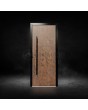 LIM V53 - aluminium entry door covered with sintered quartz