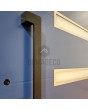 LIM 39 - Aluminium high-end exterior front door