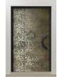 PIVOT M28 - aluminum pivot door with brass texture of milled metal