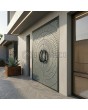 LIM M7 double - double aluminium door with zinc liquid metal