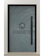 LIM M7 - entry hinged door with zinc liquid metal