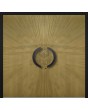 LIM M8 double -  double front door with gold texture of milled metal