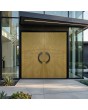 LIM M8 double -  double front door with gold texture of milled metal