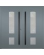 LIM Mors double - contemporary french aluminium front door