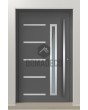 LIM P101 - modern aluminum entrance door