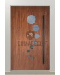 LIM 12E - modern aluminium front door