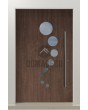 LIM 12E - modern aluminium front door