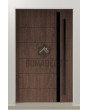PIVOT 41 - aluminium pivot door with strip