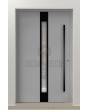 LIM C1 - modern aluminium front door for home