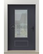 PIVOT CL05S -  classically glazed traditional aluminium pivot door