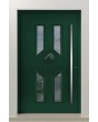 PIVOT CL11 - glazed traditional aluminium pivot door with decorative frame