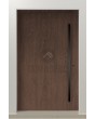 PIVOT Basic - smooth aluminium pivot front door