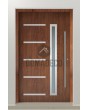 LIM P101 - modern aluminum entrance door