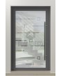 LIM Glass S - frosted main door with transparent motif