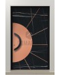 LIM Sahara - aluminium hinged door covered with Sahara Noir sintered quartz and copper sheet