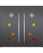 LIM Tonel double - aluminium double main door