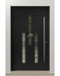LIM TURMA - modern aluminium front door
