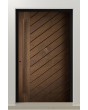 PIVOT V11 - pivot door covered sublimated wood